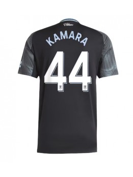 Billige Aston Villa Boubacar Kamara #44 Bortedrakt 2025-26 Kortermet